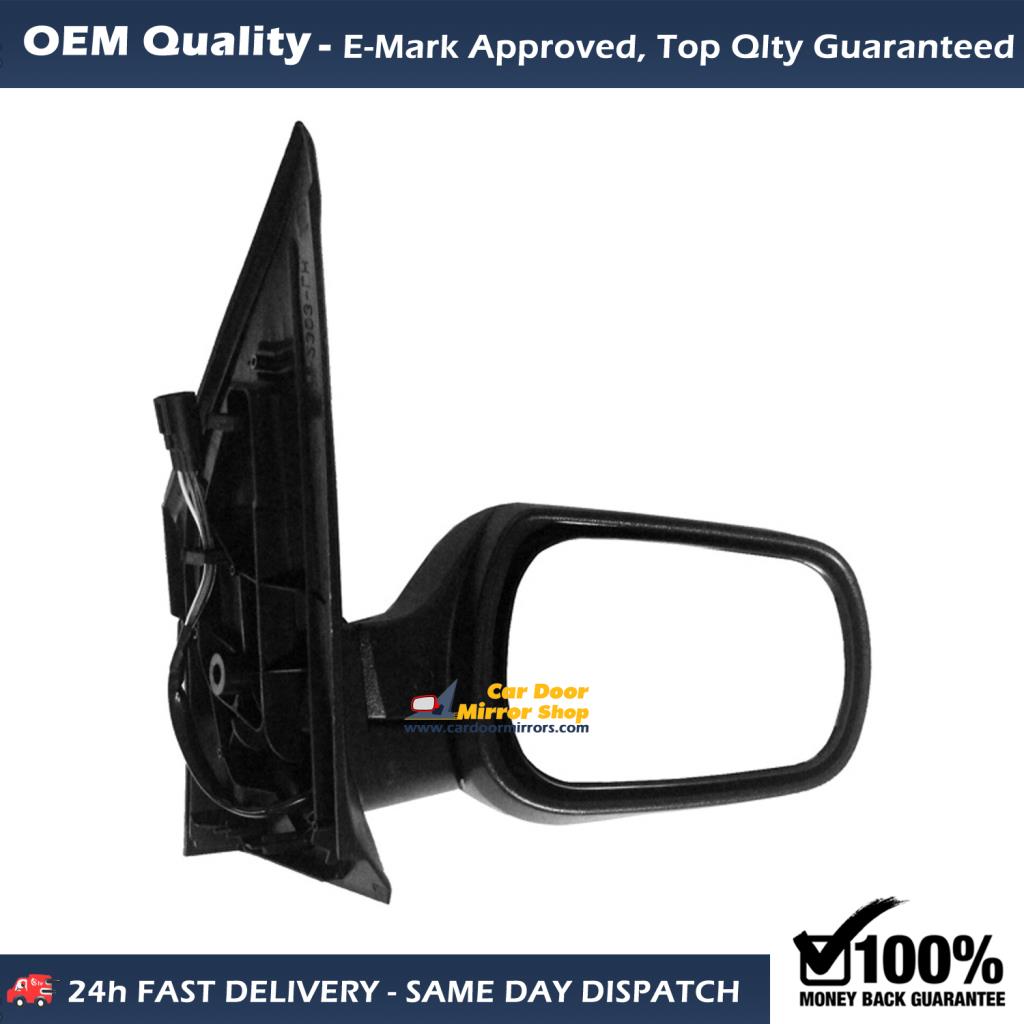 Ford Fiesta Complete Wing Mirror Unit RIGHT HAND ( UK Driver Side ) 2001 to 2008 – Electric Wing Mirror Unit