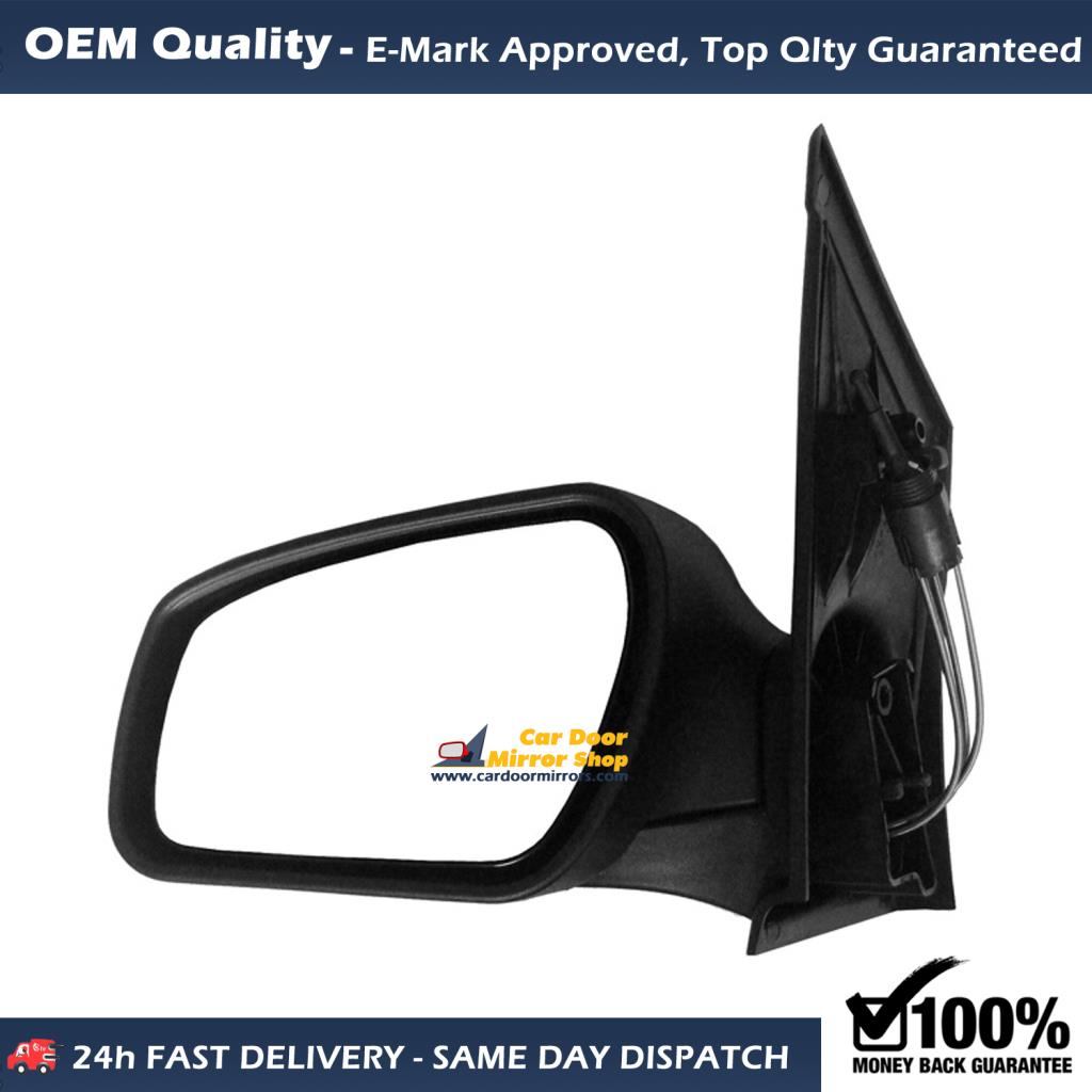 Ford Focus Complete Wing Mirror Unit LEFT HAND ( UK Passenger Side ) 2005 to 2007 – MANUAL Wing Mirror Unit