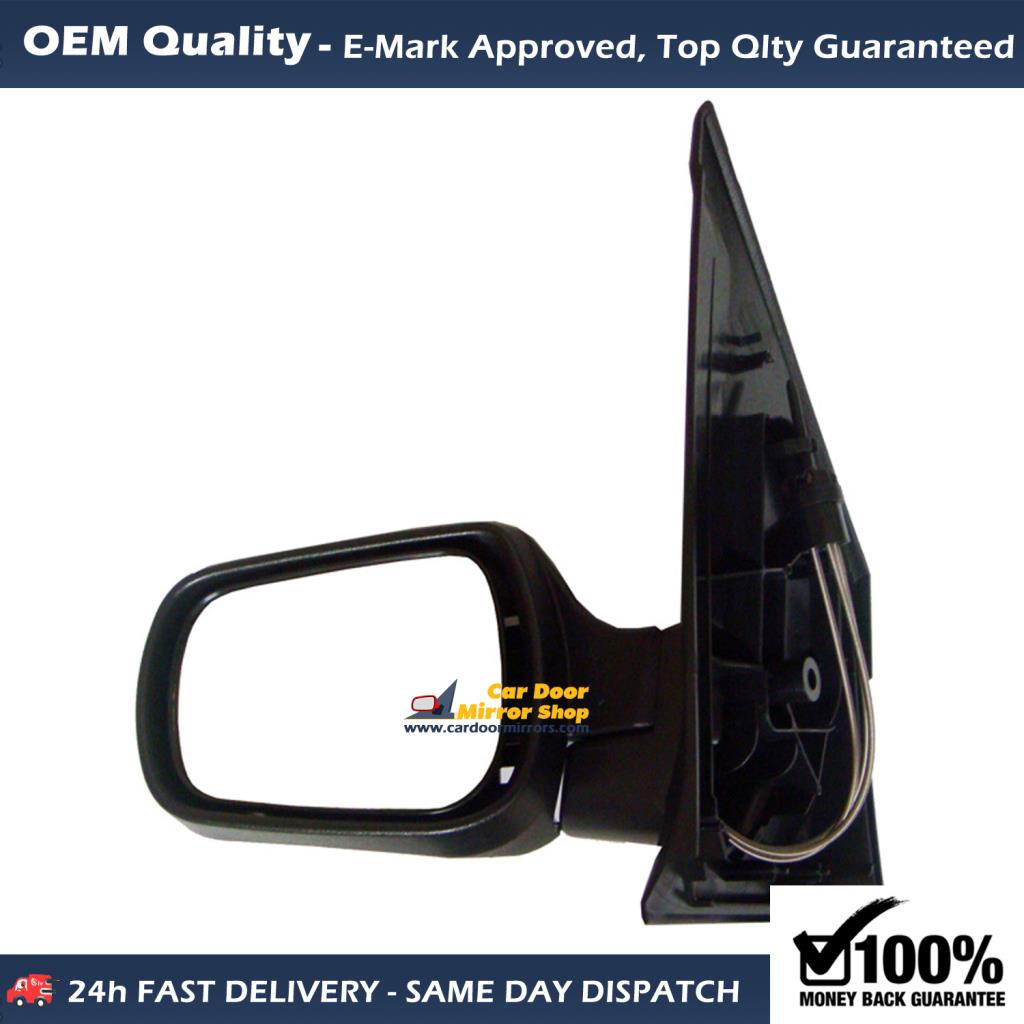 Ford Fusion Complete Wing Mirror Unit LEFT HAND ( UK Passenger Side ) 2002 to 2006 – MANUAL Wing Mirror Unit