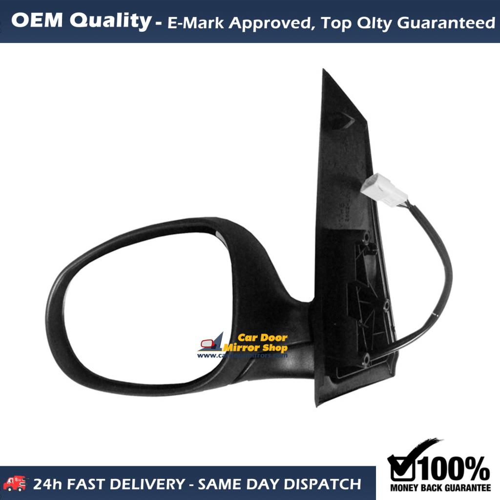 Ford KA Complete Wing Mirror Unit LEFT HAND ( UK Passenger Side ) 2009 to 2016 – Electric Wing Mirror Unit ( Primed )