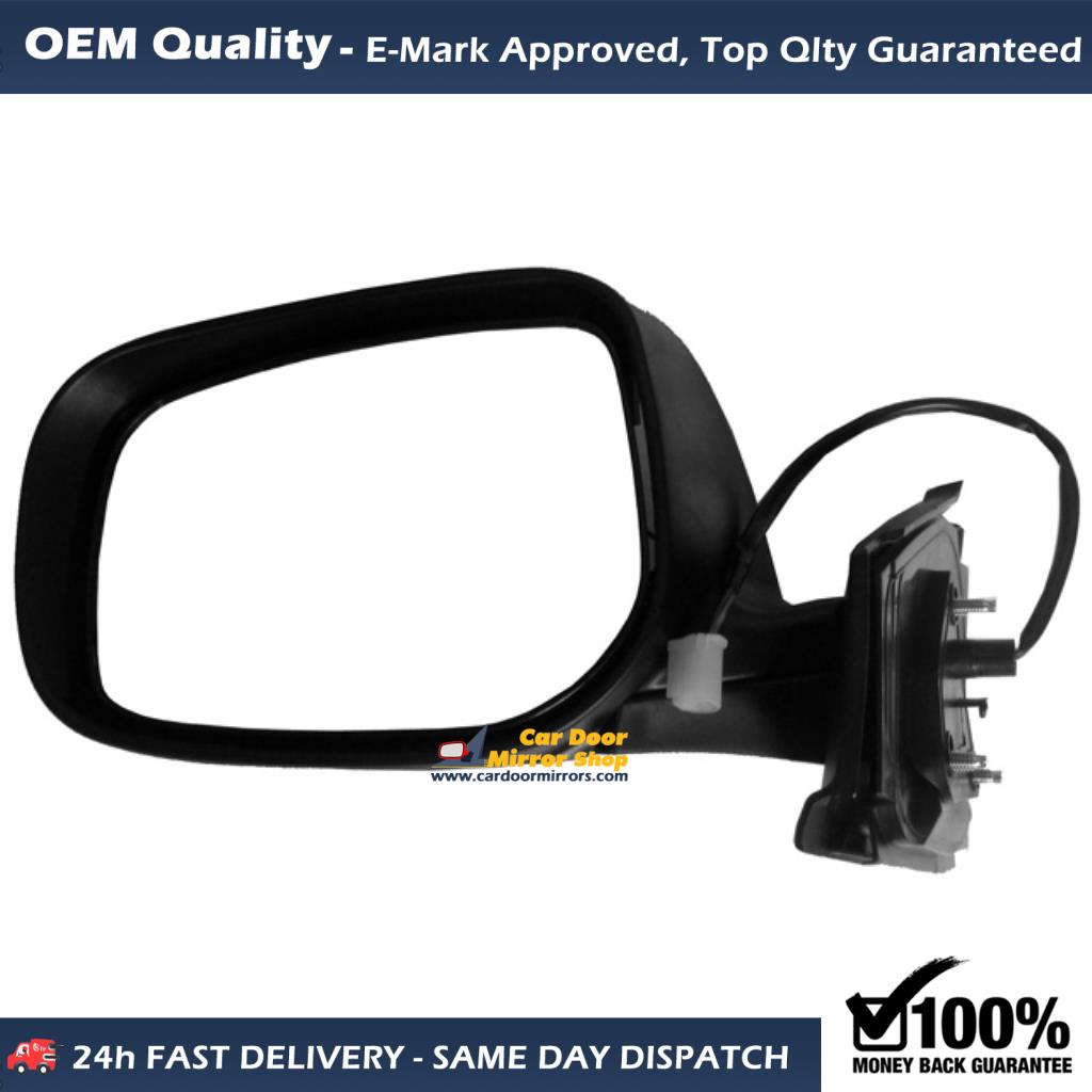 Toyota Yaris Complete Wing Mirror Unit LEFT HAND ( UK Passenger Side ) 2006 to 2011 – Electric Wing Mirror Unit ( Primed )