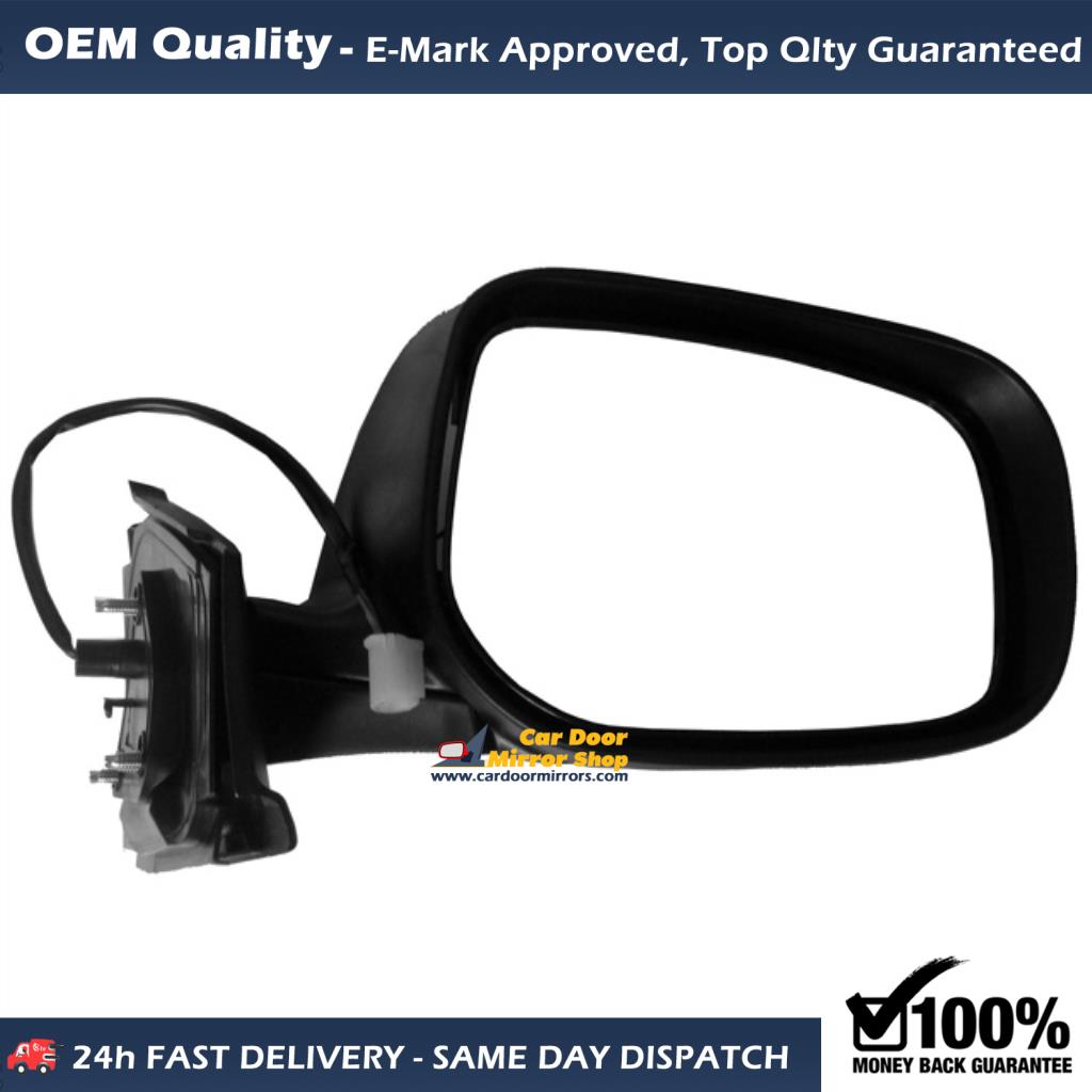 Toyota Yaris Complete Wing Mirror Unit RIGHT HAND ( UK Driver Side ) 2006 to 2011 – Electric Wing Mirror Unit ( Primed )
