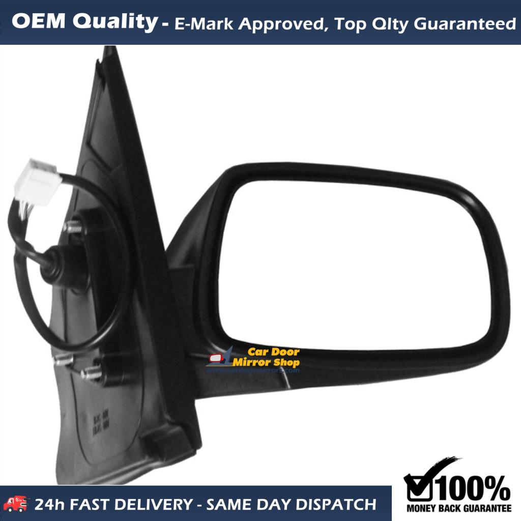 Toyota Yaris Complete Wing Mirror Unit RIGHT HAND ( UK Driver Side ) 1999 to 2005 – Electric Wing Mirror Unit