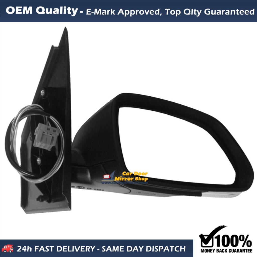 Volkswagen Polo Complete Wing Mirror Unit RIGHT HAND ( UK Driver Side ) 2005 to 2010 ( MK4 Facelift ) – Electric Wing Mirror Unit