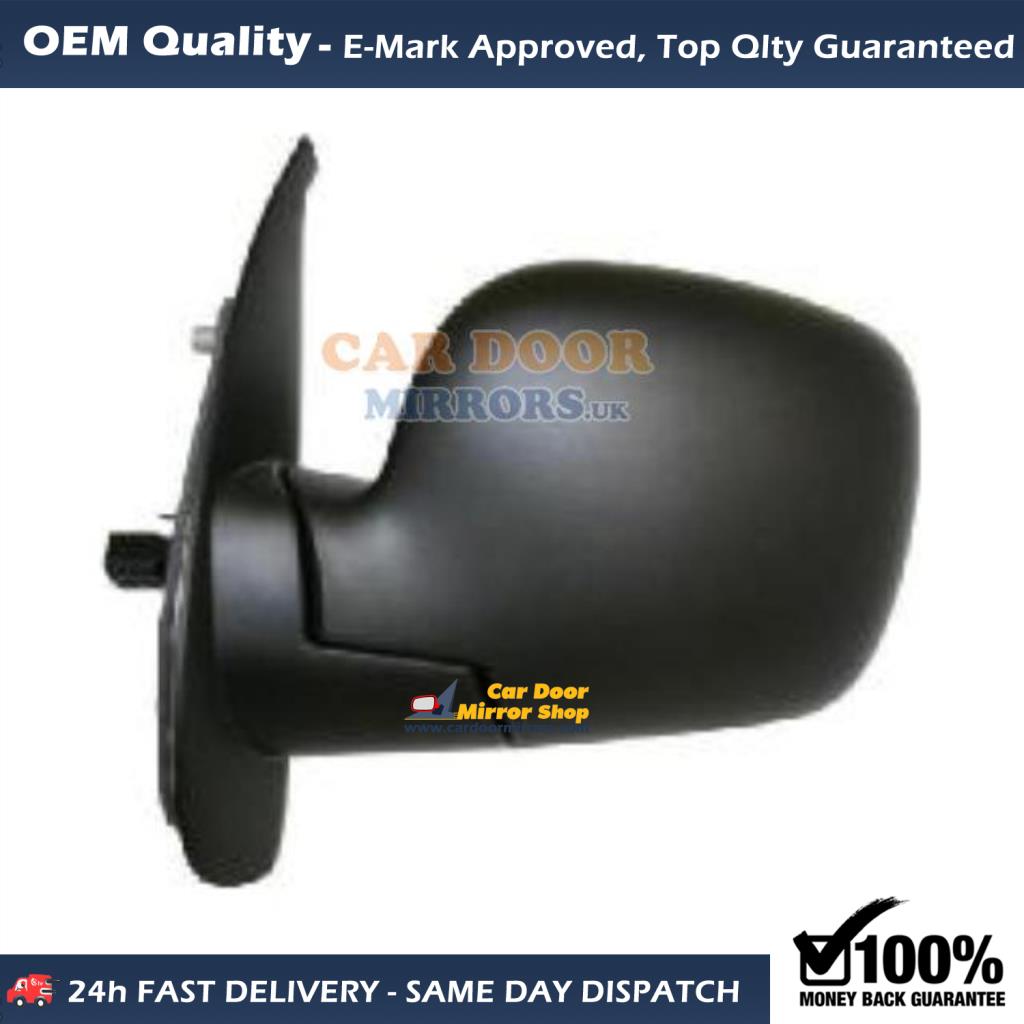 Renault Kangoo Complete Wing Mirror Unit RIGHT HAND ( UK Driver Side ) 2008 to 2012 – Electric Wing Mirror Unit