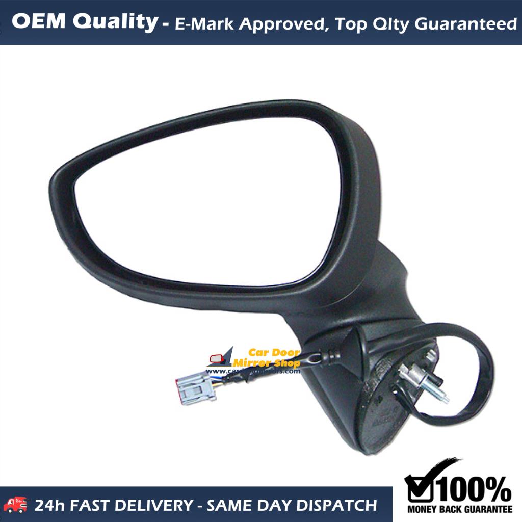 Ford Fiesta Complete Wing Mirror Unit LEFT HAND ( UK Passenger Side ) 2008 to 2012 – Electric Wing Mirror Unit