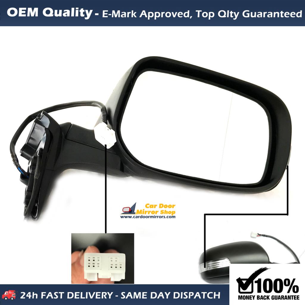Toyota Auris Complete Wing Mirror Unit RIGHT HAND ( UK Driver Side ) 2007 to 2012 – Wing Mirror Unit ( Prime )
