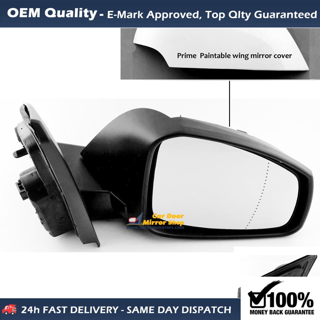 Renault Megane Complete Wing Mirror Unit RIGHT HAND ( UK Driver Side ) 2008 to 2015 – Electric Wing Mirror Unit ( Prime )