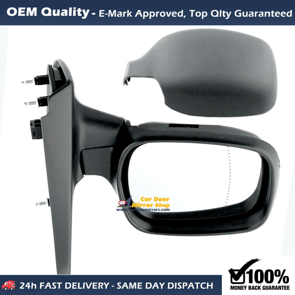 Renault Clio Complete Wing Mirror Unit RIGHT HAND ( UK Driver Side ) 2005 to 2009 [ MK III ] – MANUAL Wing Mirror Unit