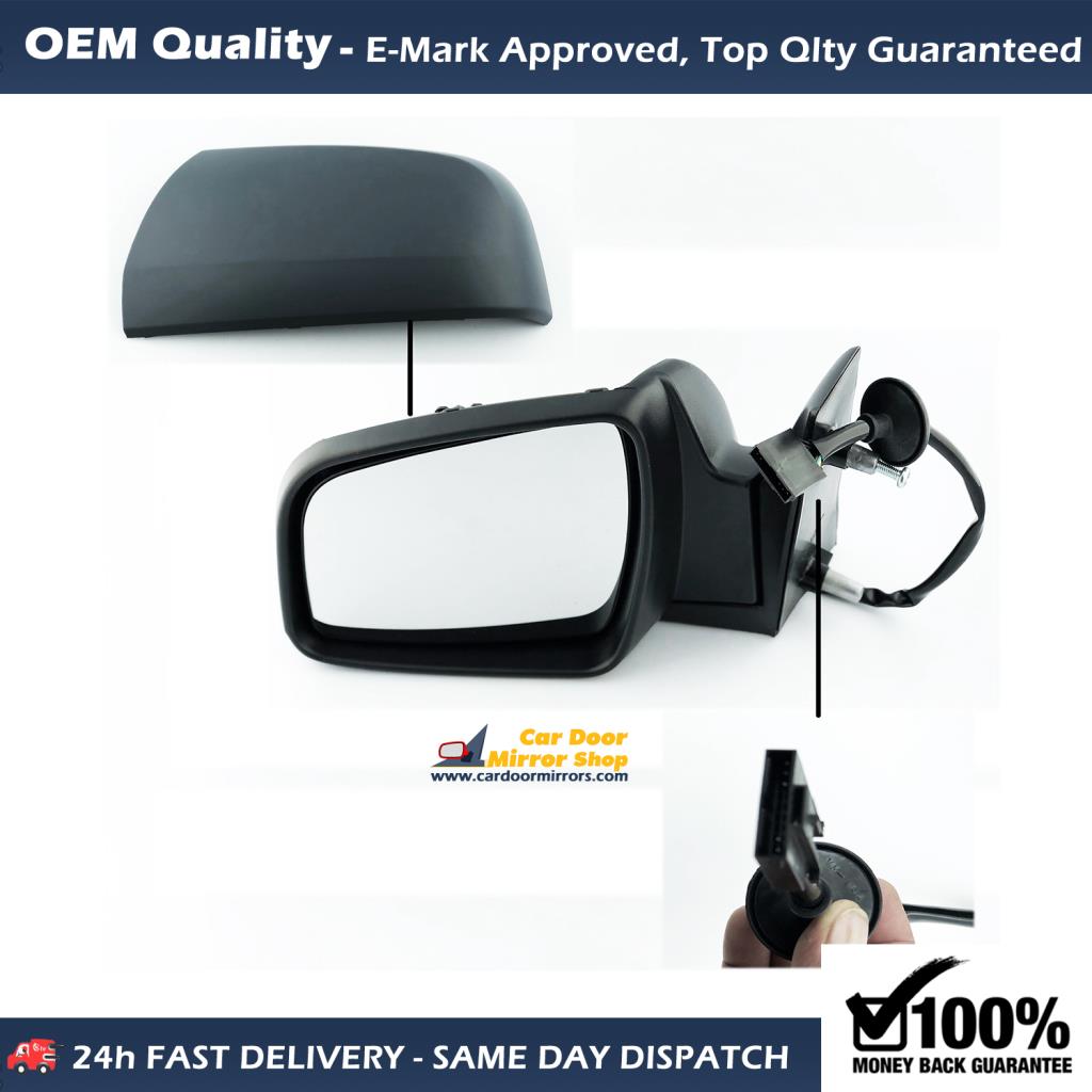 Vauxhall zafira Complete Wing Mirror Unit LEFT HAND ( UK Passenger Side ) 2010 to 2014 – Electric Wing Mirror Unit
