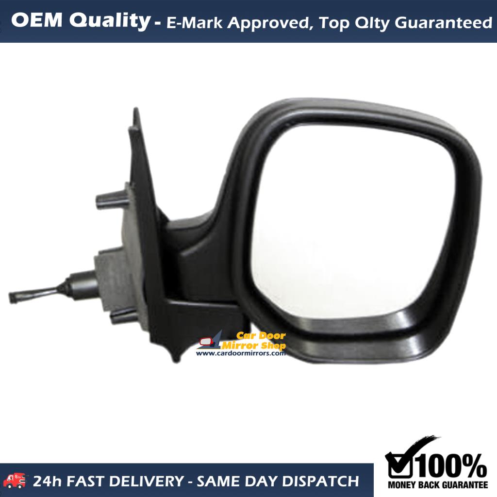 Nissan Primastar Complete Wing Mirror Unit RIGHT HAND ( UK Driver Side ) 2020 onward – Electric Wing Mirror Unit