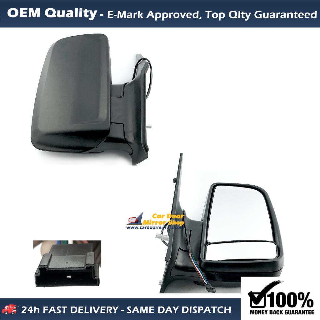 Mercedes Sprinter Complete Wing Mirror Unit RIGHT HAND ( UK Driver Side ) 2006 to 2011 – Electric Wing Mirror Unit ( No Indicator )
