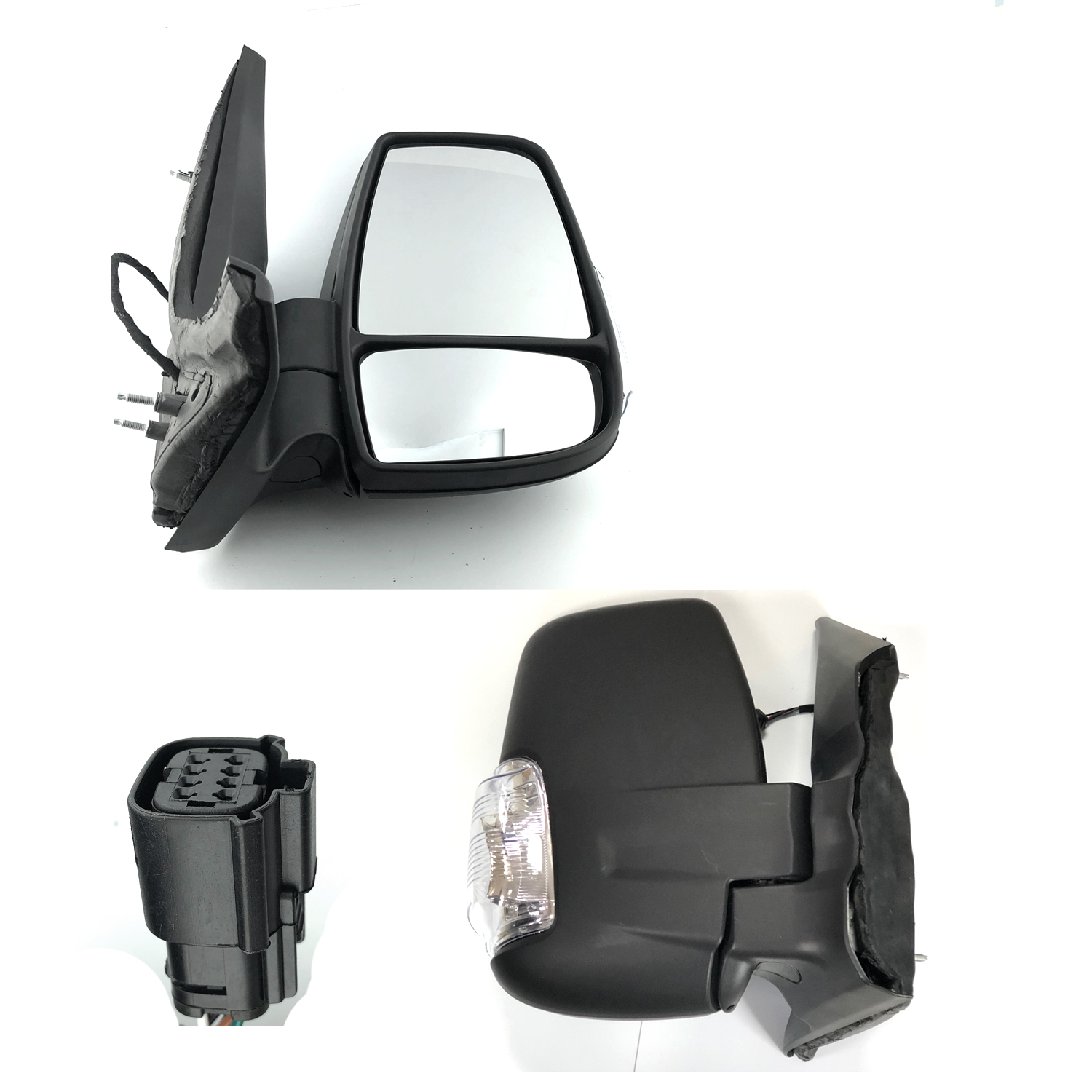 Ford Transit Complete Wing Mirror Unit RIGHT HAND ( UK Driver Side ) 2014 to 2020 – Electric Wing Mirror Unit ( Short Arm )