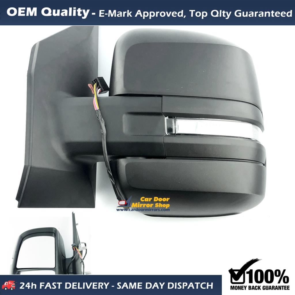 MAN MAN TGE Complete Wing Mirror Unit LEFT HAND ( UK Passenger Side ) 2016 to 2021 – Electric Wing Mirror Unit