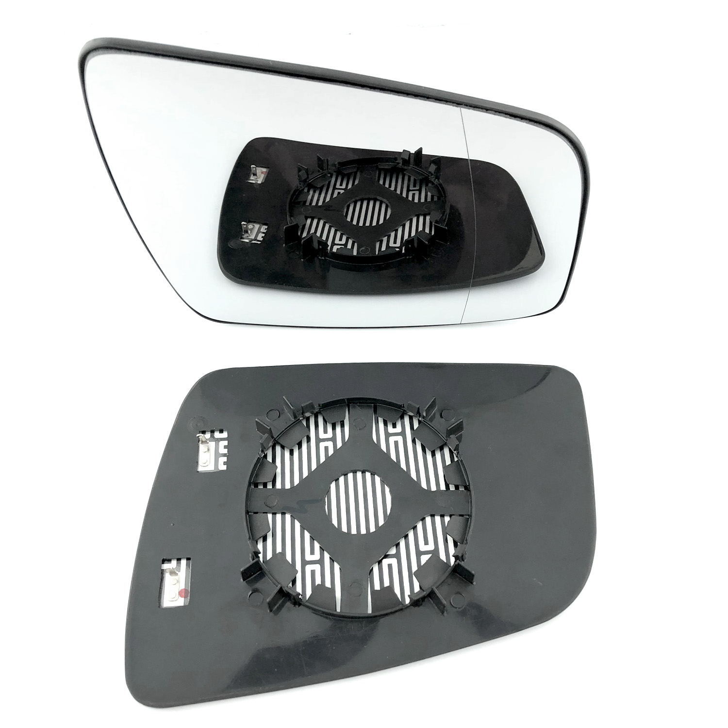 Vauxhall Zafira Wing Mirror Glass With Base RIGHT HAND ( UK Driver Side ) 2010 to 2014 – Heated Base Wide Angle Wing Mirror