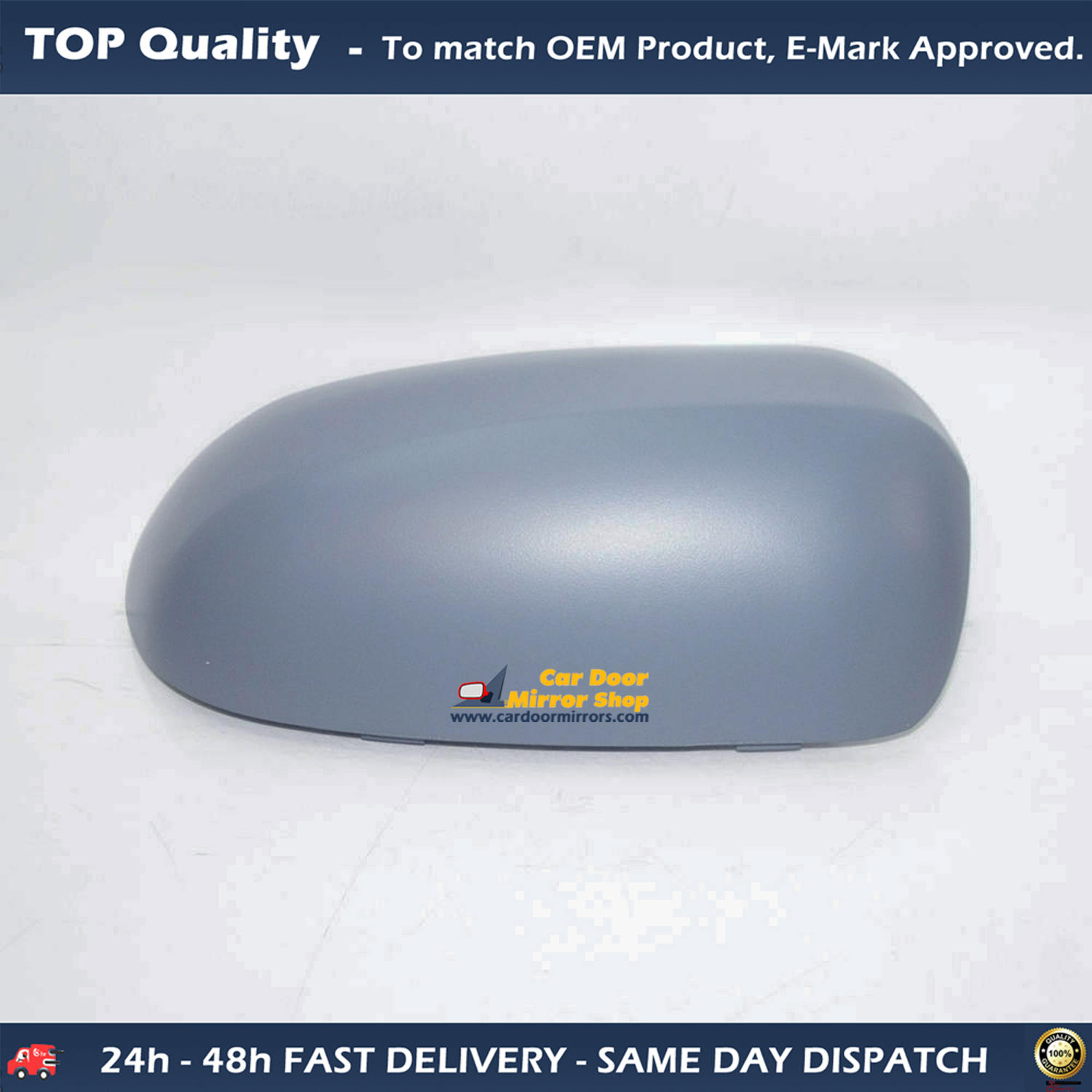 Vauxhall Corsa Wing Mirror Cover RIGHT HAND ( UK Driver Side ) 2001 to 2006 – Wing Mirror Cover ( Primed )