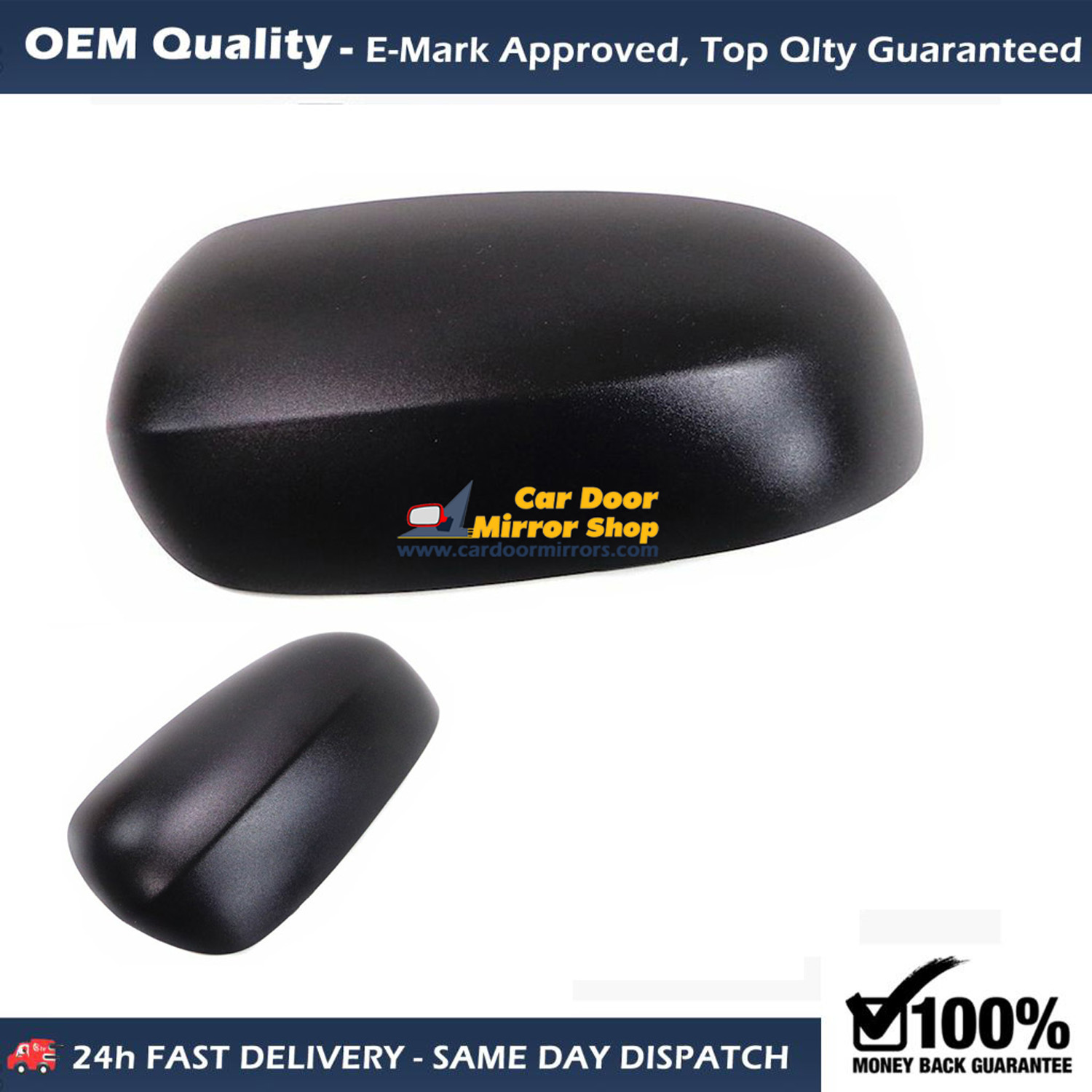 Vauxhall Corsa Wing Mirror Cover RIGHT HAND ( UK Driver Side ) 2001 to 2006 – Wing Mirror Cover