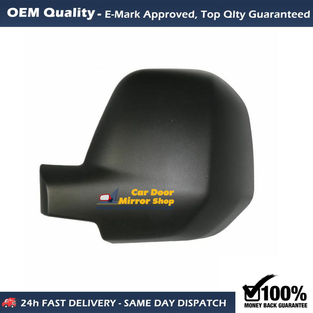 Peugeot Partner Wing Mirror Cover LEFT HAND ( UK Passenger Side ) 2009 to 2011 – Wing Mirror Cover