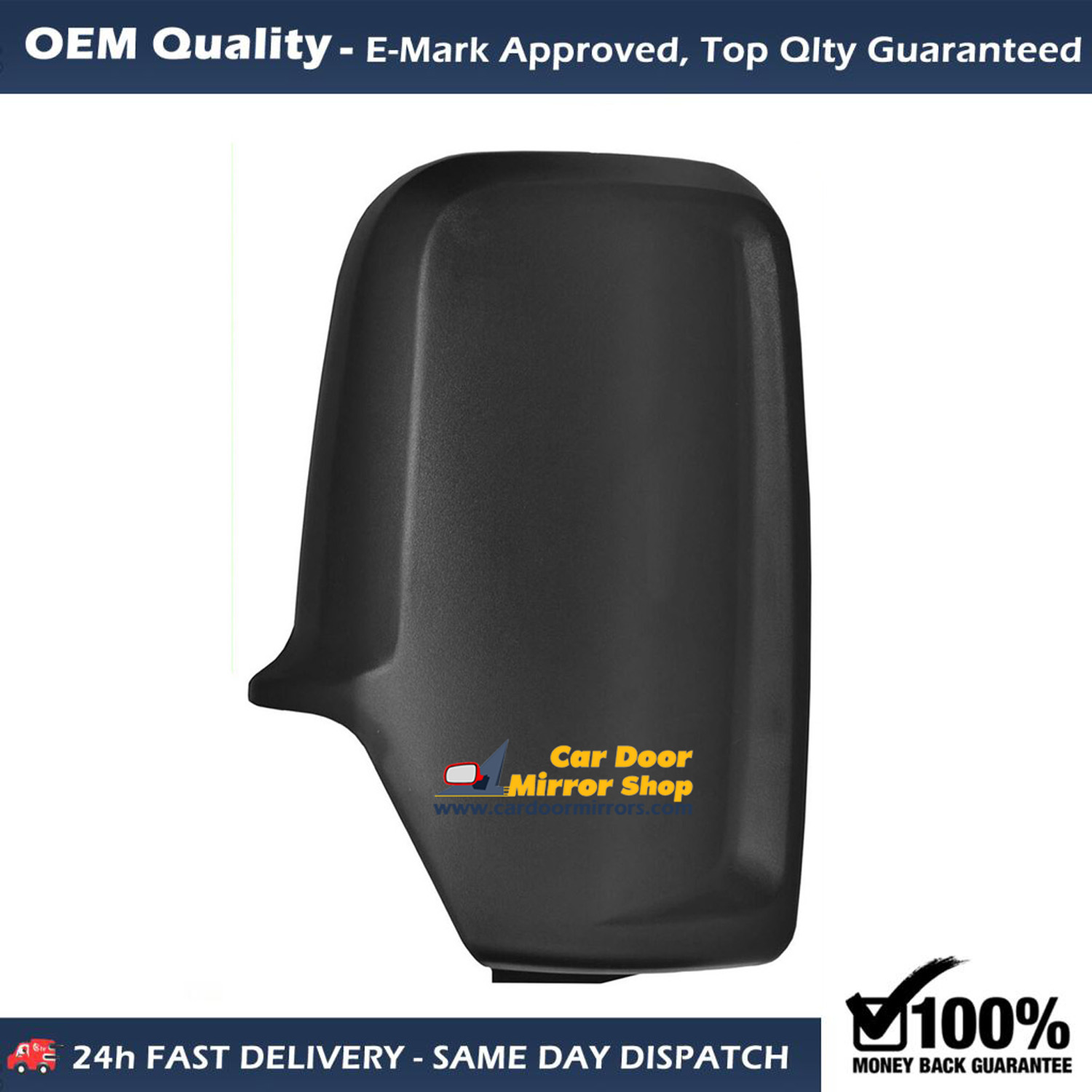 Mercedes Sprinter Wing Mirror Cover RIGHT HAND ( UK Driver Side ) 2012 to 2018 – Wing Mirror Cover
