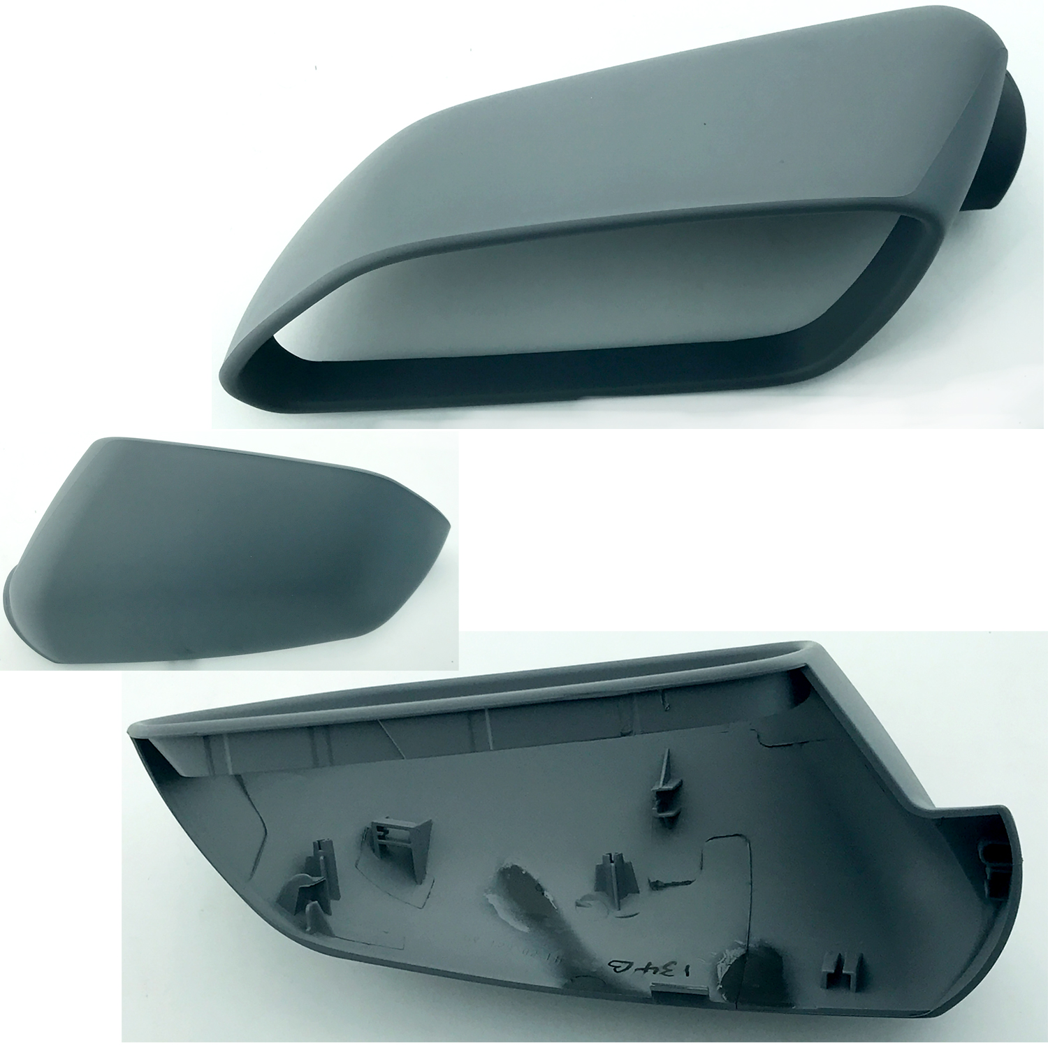 Volkswagen Polo Wing Mirror Cover LEFT HAND ( UK Passenger Side ) 2005 to 2010 ( MK4 Facelift ) – Wing Mirror Cover ( Primed )