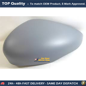 Ford Fiesta Wing Mirror Cover LEFT HAND ( UK Passenger Side ) 2008 to 2012 – Wing Mirror Cover ( Primed )