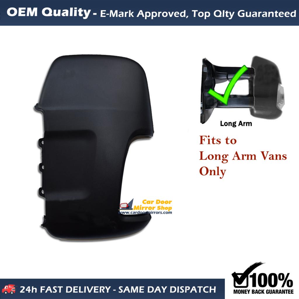 Ford Transit VAN Wing Mirror Cover LEFT HAND ( UK Passenger Side ) 2014 to 2020 – Wing Mirror Cover ( Long Arm Vans )