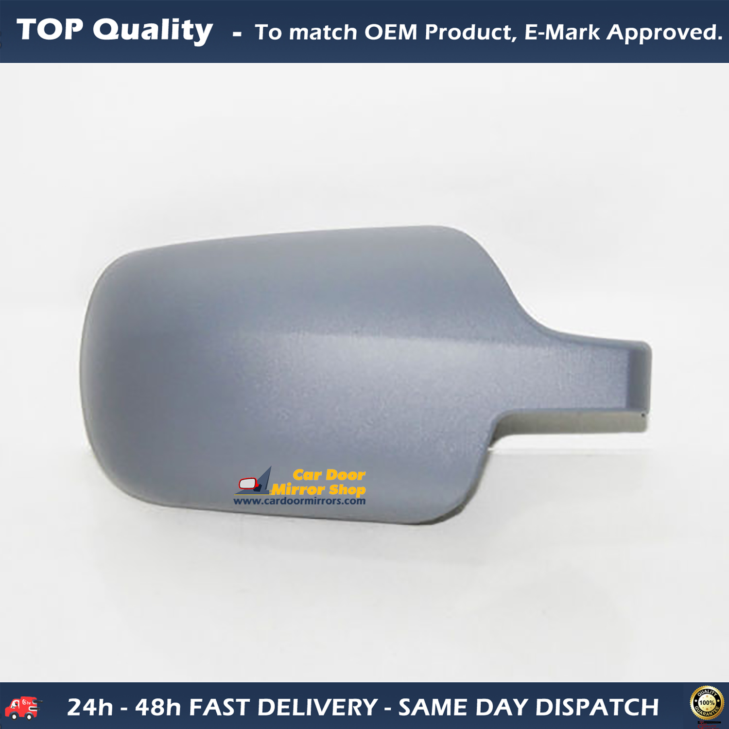 Ford Fiesta Wing Mirror Cover RIGHT HAND ( UK Driver Side ) 2001 to 2008 – Wing Mirror Cover ( Primed )