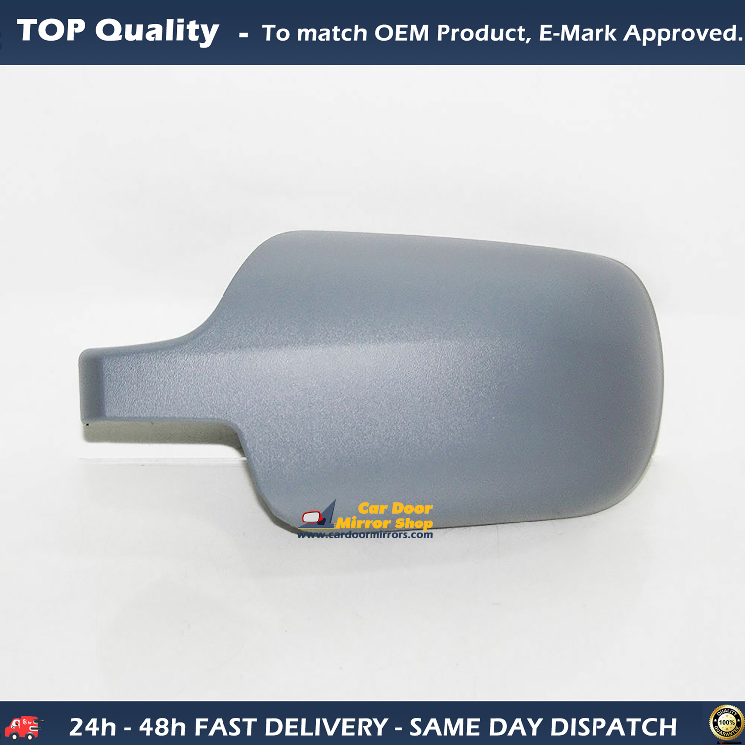 Ford Focus C Max Wing Mirror Cover LEFT HAND ( UK Passenger Side ) 2003 to 2008 – Wing Mirror Cover Primed ( Cars With Indicators )