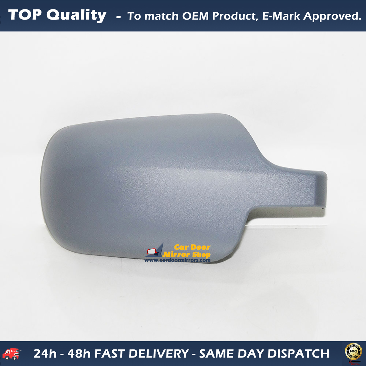 Ford Focus C Max Wing Mirror Cover RIGHT HAND ( UK Driver Side ) 2003 to 2008 – Wing Mirror Cover Primed ( Cars With Indicators )