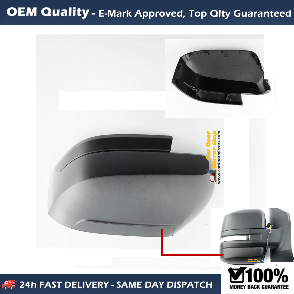 Volkswagen Crafter  Wing Mirror Cover LEFT HAND ( UK Passenger Side ) 2017 to 2021 – Wing Mirror Cover